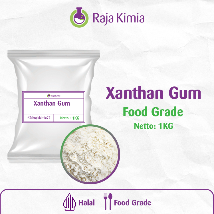 Jual Xanthan Gum / Xantan / Pengental dan Emulsifier Makanan Shopee