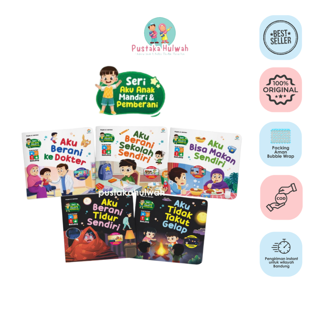 Jual Seri Aku Anak Mandiri Dan Pemberani (Softcover Ziyad) | Shopee ...