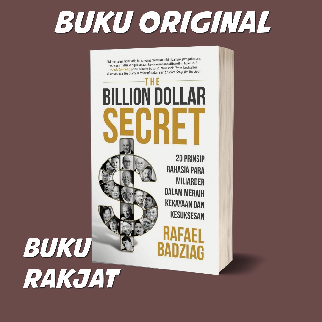 Jual Buku The Billion Dollar Secret - Rafael Badziag (Bahasa Indonesia ...
