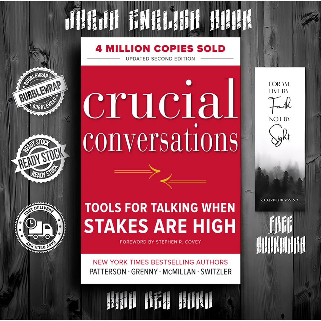 Jual Crucial Conversations Tools for Talking When Stakes Are High by