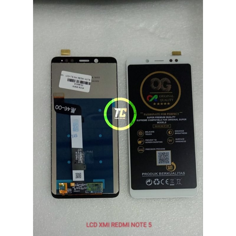 Jual LCD TOUCHECREEN XIAOMI REDMI NOTE 5 NOTE 5 PRO OG ORIGINAL SUPER ...