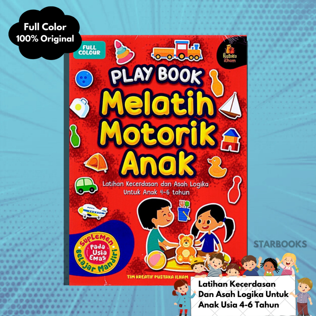 Jual Buku Aktivitas Anak Belajar Membaca Menulis Berhitung Mewarnai ...