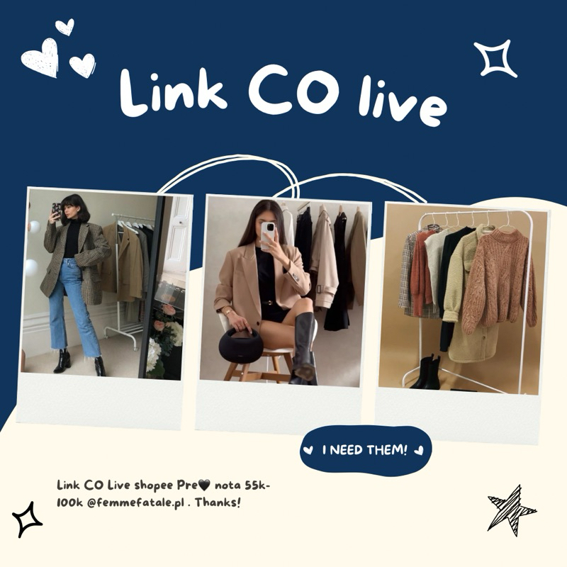 Jual Link CO LIVE nota 55k - 100k + admin (SLIDE & BACA SAMPAI AKHIR ...