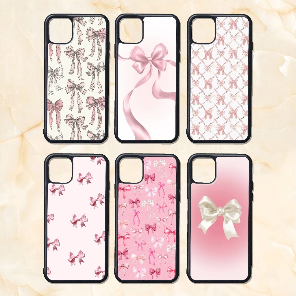 Jual CASE CUSTOM RUBBER IPHONE ANDROID CASING ALL TYPE TEMA PITA RIBBON ...