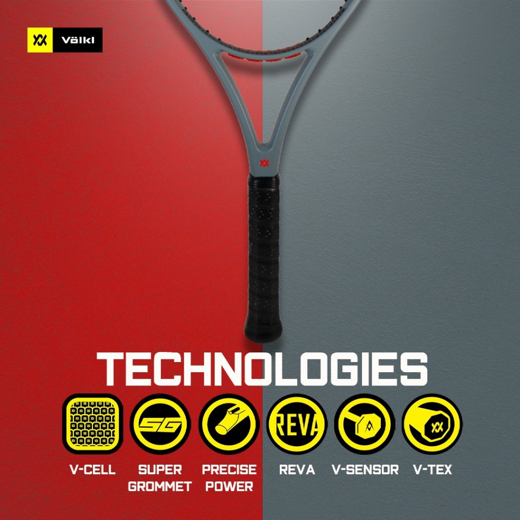 Jual Raket Tenis Tennis Volkl VCell V1 MP String Volkl V Torque ...