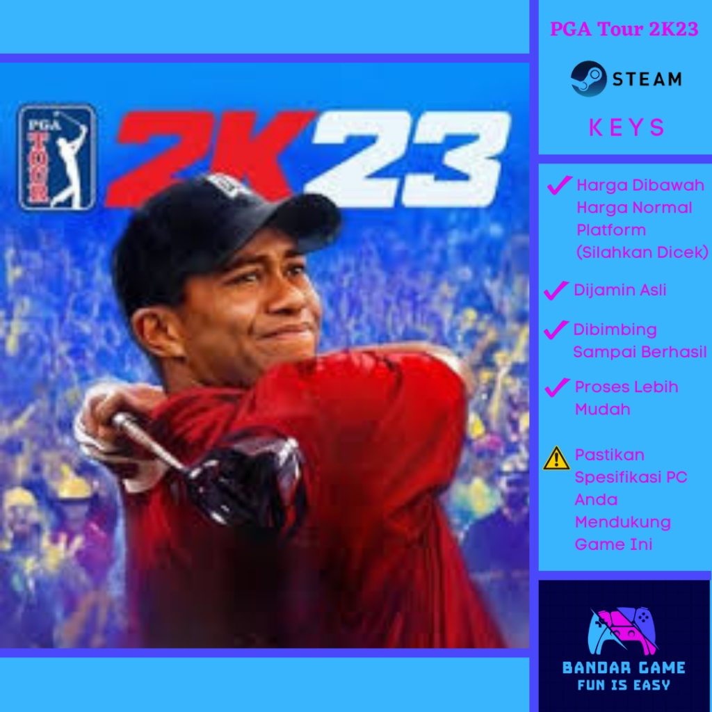 Jual PGA Tour 2K23 (2022) PC Original Steam Gift Card | Shopee Indonesia