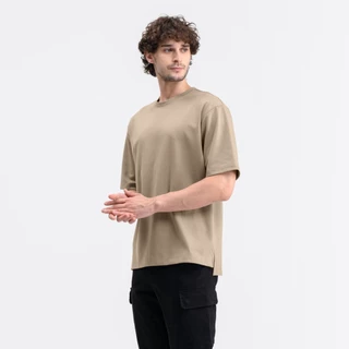 Livehaf - Boxy Ease Tee Latte