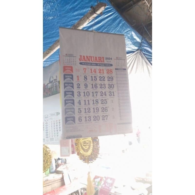 Jual Kalender Tahun 2024 Masehi Dan Hijriyah Shopee Indonesia 9882