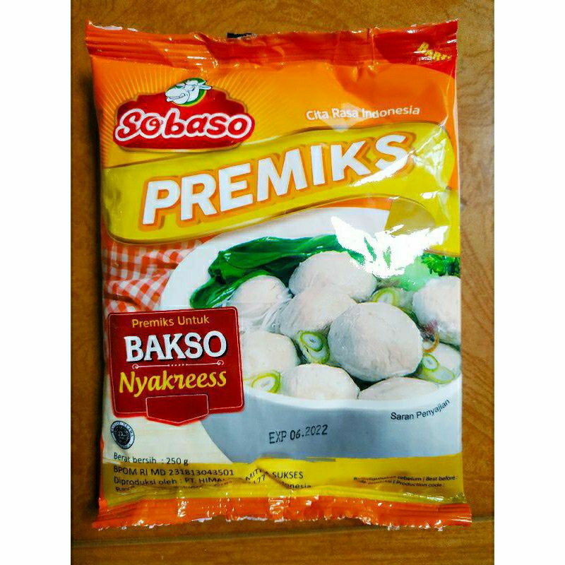 Jual Sobaso Nyakreess Tepungpremiks 250 Gram Isi 4 Bks Shopee