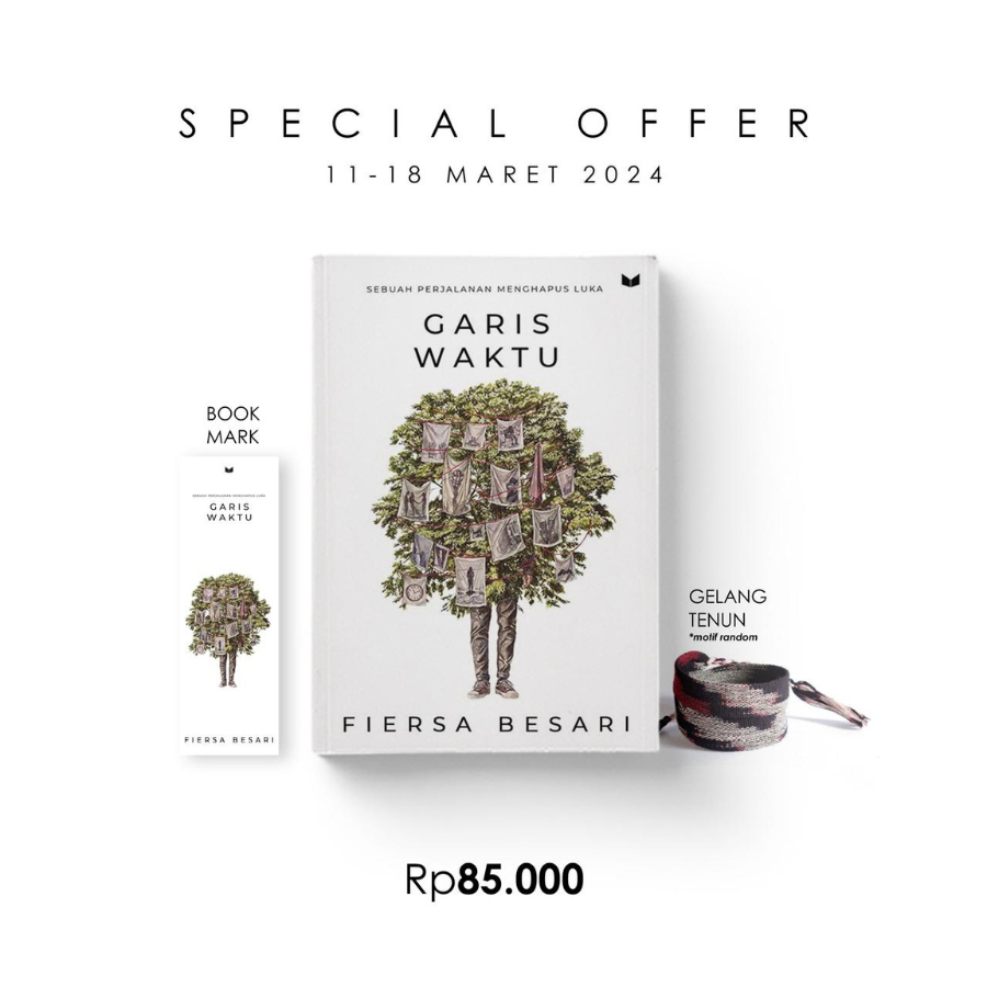 Jual Novel Garis Waktu : Sebuah Perjalanan Menghapus Luka By Fiersa ...