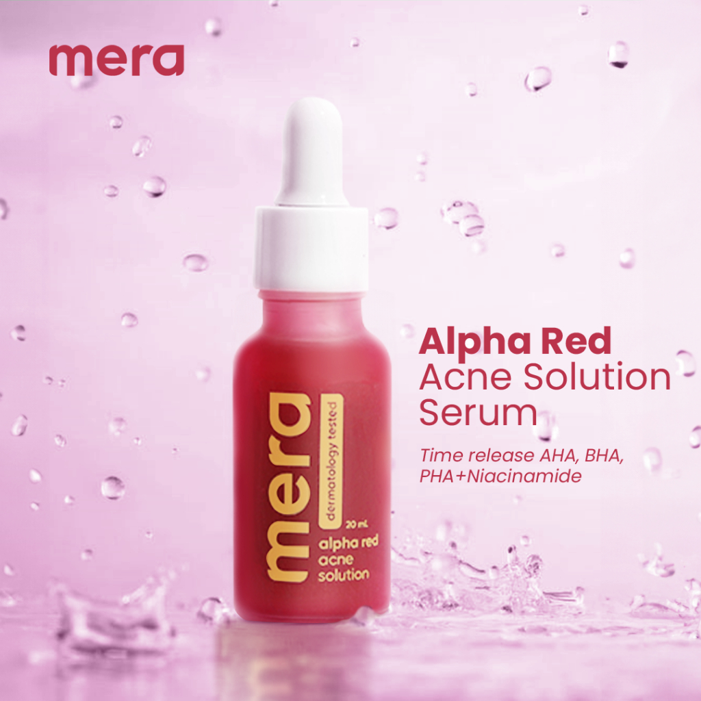 Jual Mera Alpha Red Acne Solution Serum | Shopee Indonesia