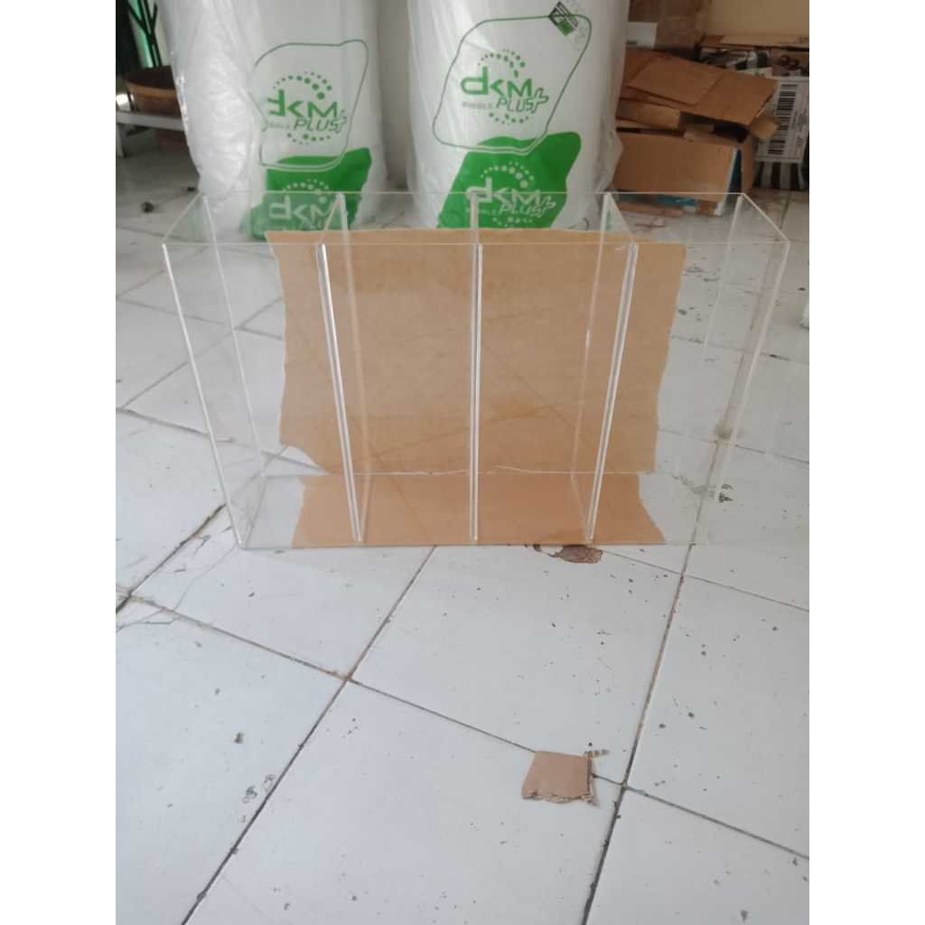 Jual Paket Akrilik Box Seblak Custom PxLxT 60x20x20cm | Shopee Indonesia