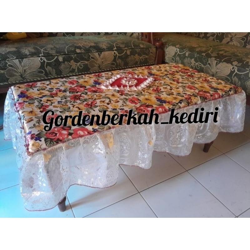Jual TAPLAK MEJA RUANG TAMU RUMBAI KOTAK MURAH | Shopee Indonesia