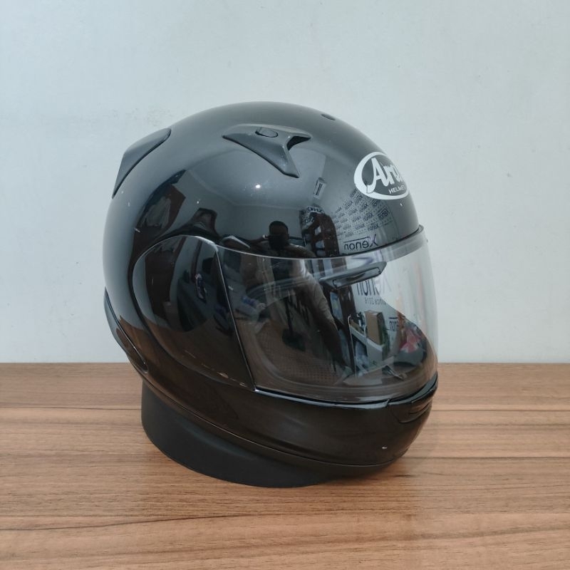 Arai Astro-IQ GLASS BLACK 57.58cm（Jual Helm Arai Astro IQ Glass 