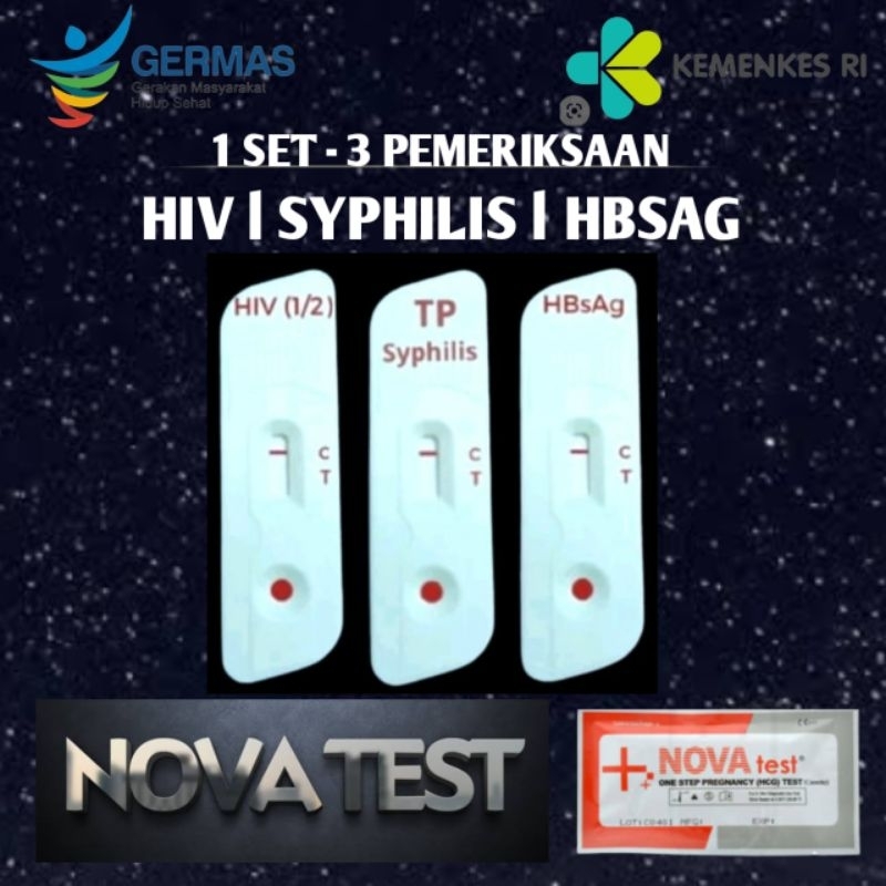 Jual Paket 3 lengkap - HIV l Syphilis l HBSAg Card Mandiri | Shopee ...