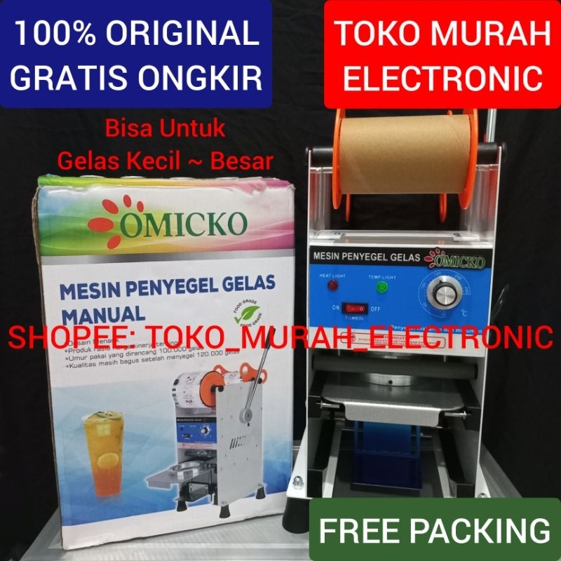 Jual Tme Cup Sealer Omicko C Oz Oz Original Mesin Press Cup