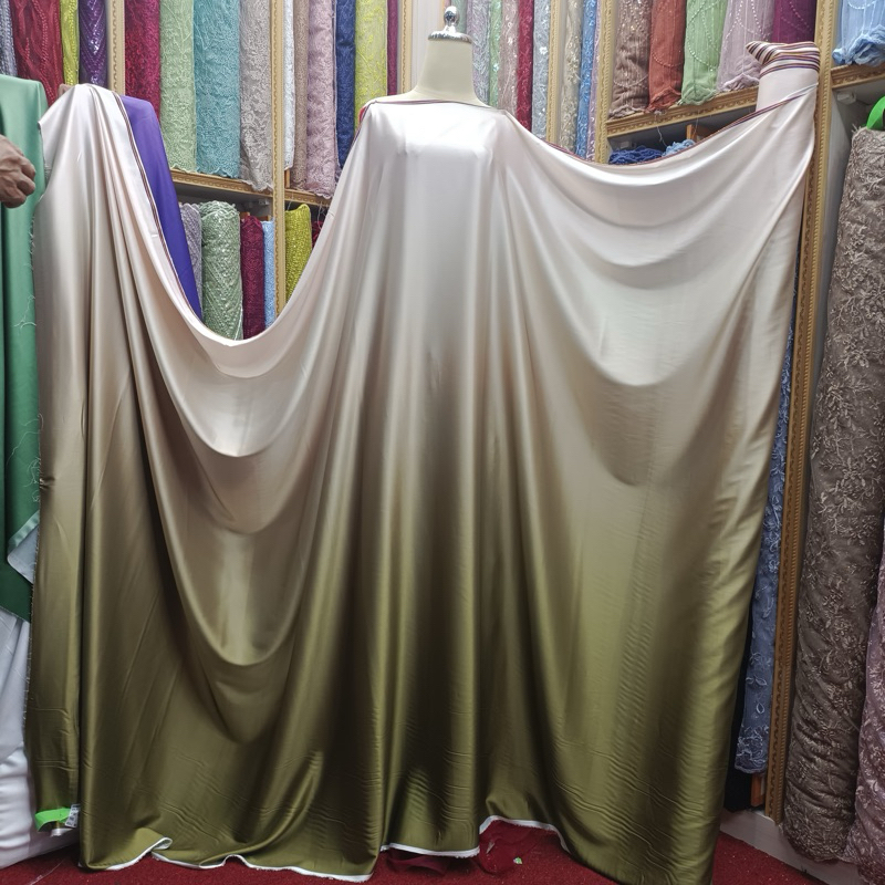 Jual Cod Bakal Kain Armani Gradasi Kain Ombre Terbaru Silk Gradasi