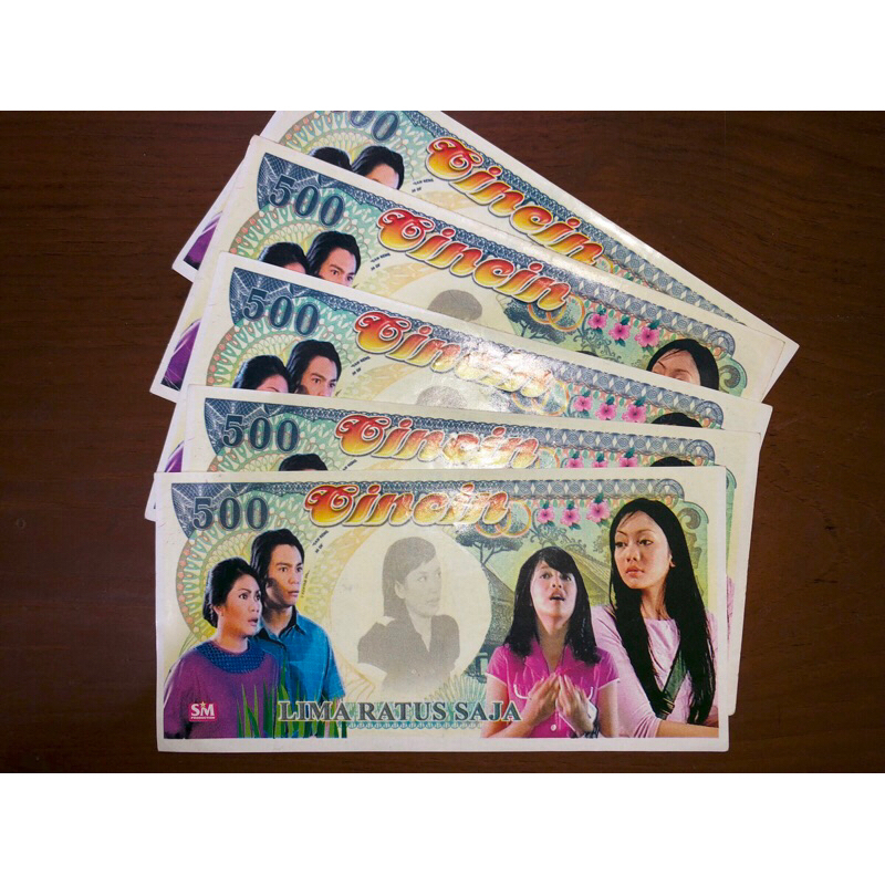 Jual [PRELOVED] Uang Mainan 500 Rupiah Sinetron Cincin TE 1992 (L ...