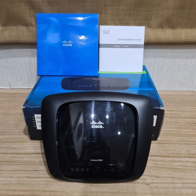 Jual Router Cisco E1000 300Mbps Broadband Router (WAN) Pppoe,DHCP,AP ...