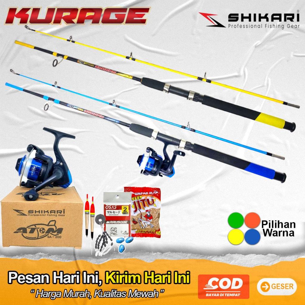 Jual Set Lengkap Pancing Joran Daido KURAGE 10-20lb Dan Reel Komplit ...