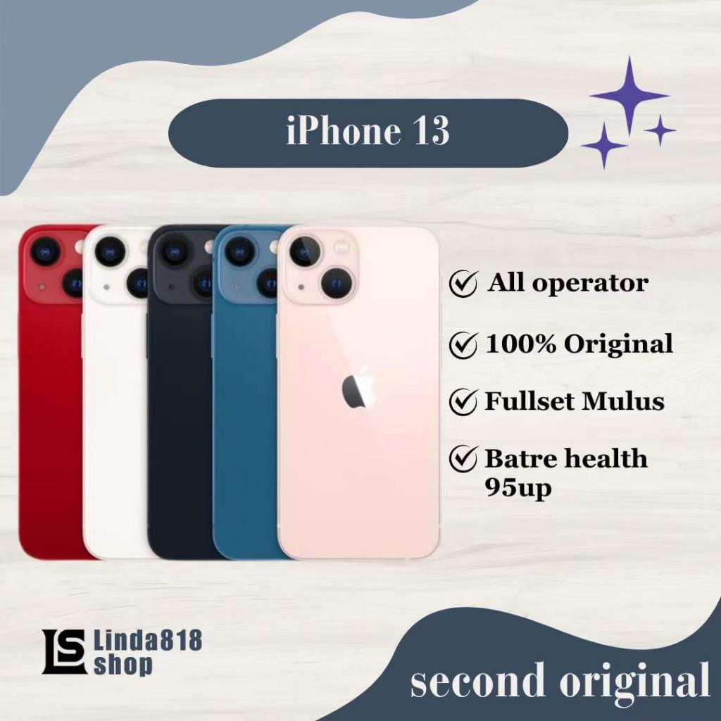 Jual Apple iPhone 13 128GB 256GB 512GB Second BEKAS ORIGINAL 100% MULUS