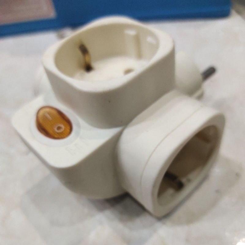 Jual Steker T Arde ada Saklar on off (colokan listrik + saklar on off ...