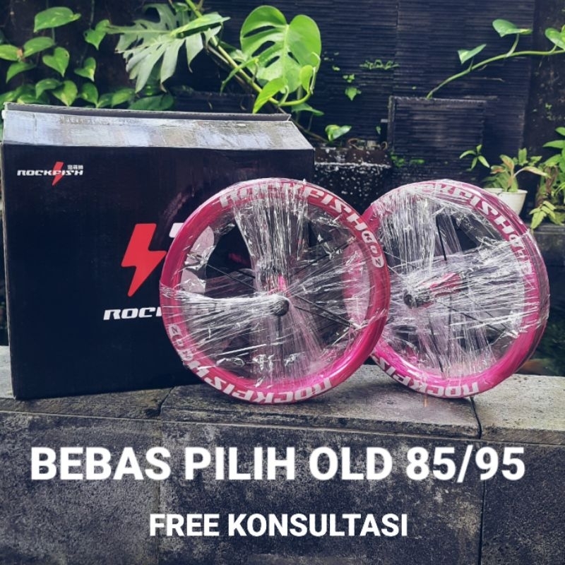 ROCKFISH Carbon Wheel FT-EVO ピンク（New desain wheelset carbon
