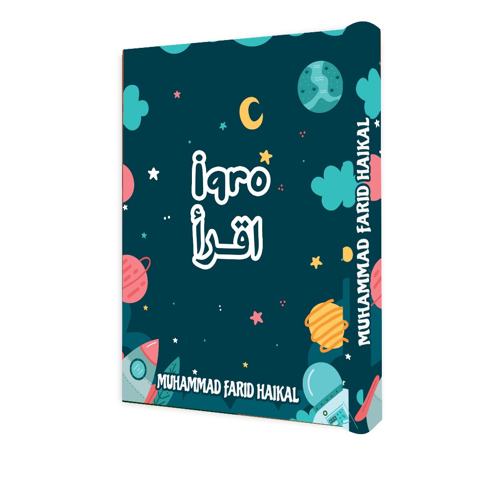 Jual IQRO QRCODE WARNA CUSTOM NAMA HARDCOVER - IQRA MILENIAL CUSTOM ...