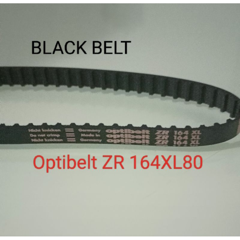 D&D PowerDrive 532XL037 Timing Belt, Torque, 1 Band, Teeth, Rubber