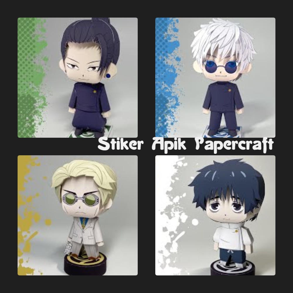 Jual Papercraft Anime Jujutsu Kaisen Part 2 DIY | Shopee Indonesia