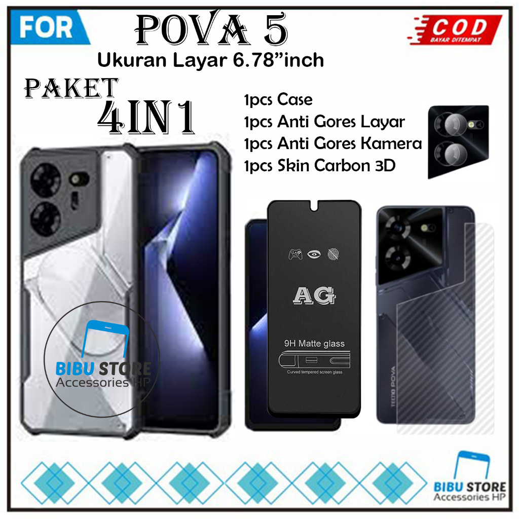 Jual Paket In Case Tecno Pova Pova Pro Pova Pova Pro Softcase