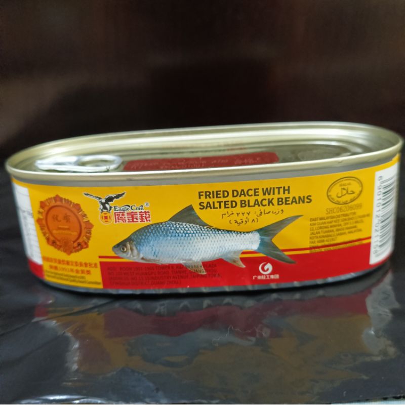 Jual Fried Dace With Salted Black Beans Ikan Tausi 184gr Shopee