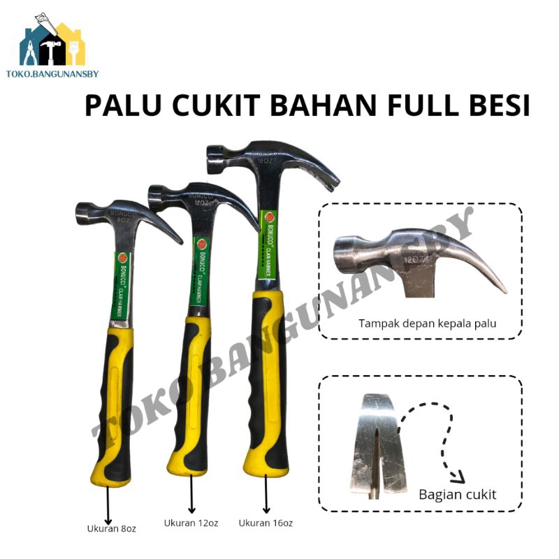 Jual PALU CUKIT FULL BESI/PALU CUKIT GAGANG BESI | Shopee Indonesia