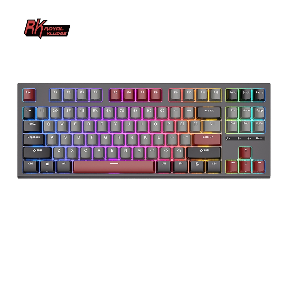 Jual Royal Kludge RK R87 Black 87 keys Wired Gaming Keyboard | Shopee ...