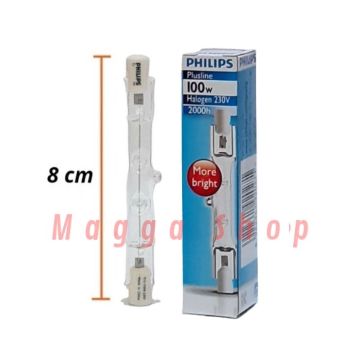 Jual Stok Banyak PHILIPS LAMPU HALOGEN STICK 15 WATT c Premium | Shopee ...