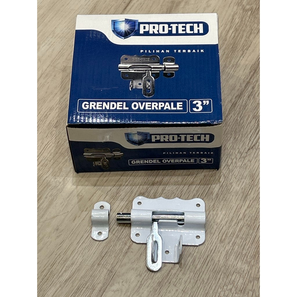Jual Grendel Overval/Grendel Gudang Tebal PROTECH 3 inch | Shopee Indonesia