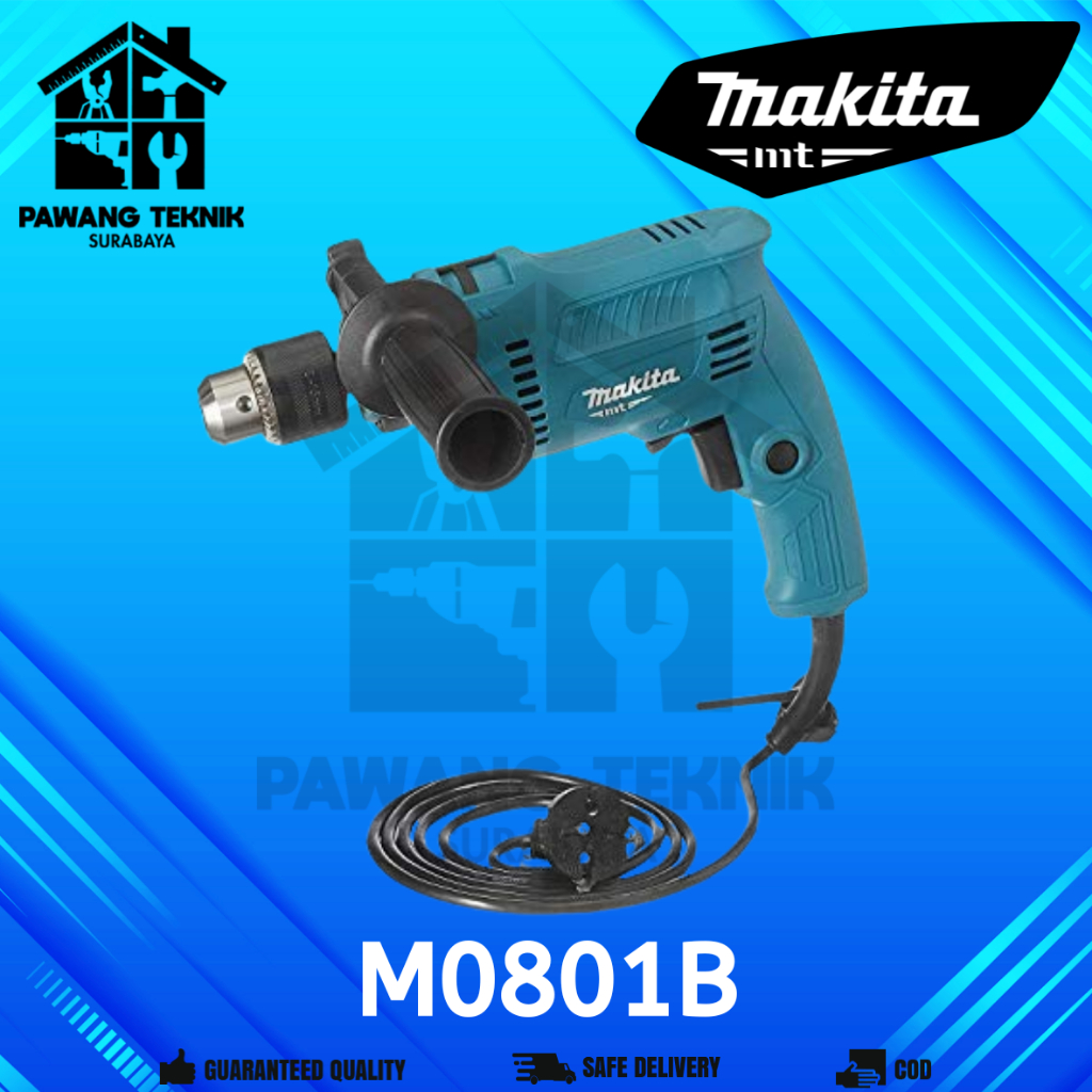 Jual Bor Beton Makita M0801B Bor Impact Makita M 0801 B Bor Listrik ...