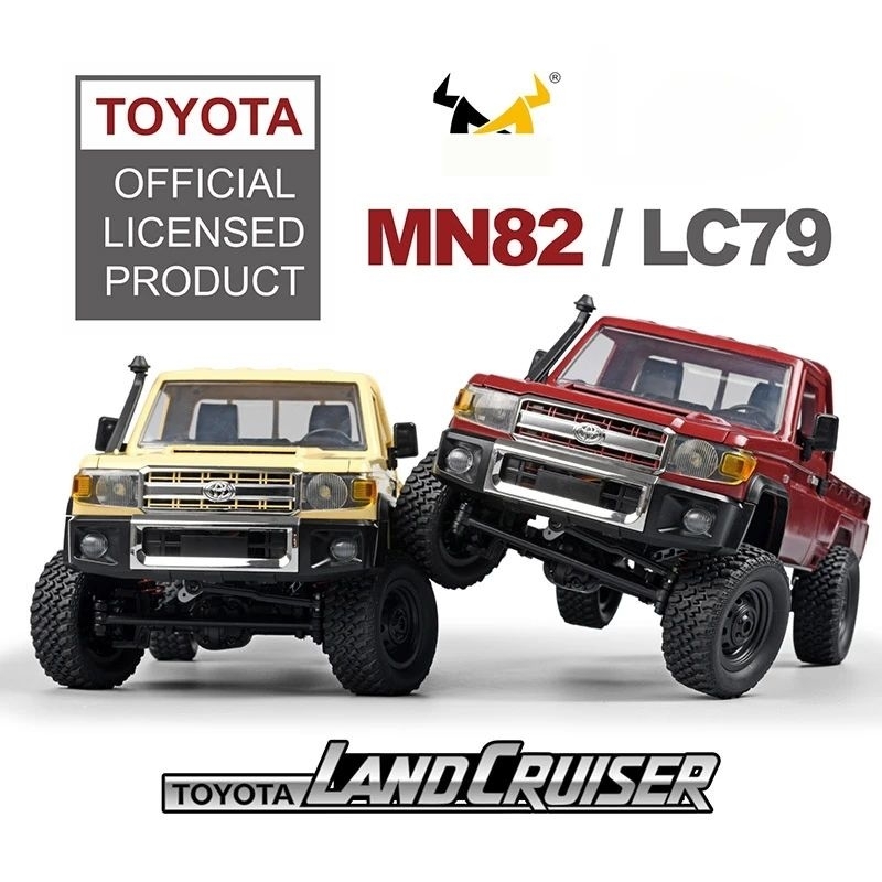 Jual MN 82 RC Crawler 1:12 full scale Toyota land cruiser 79 LC79 ...