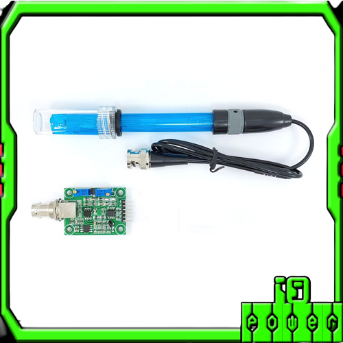 Jual SENSOR PH METER MODULE PH-4502C WITH PROBE ELECTRODE FOR ARDUINO ...