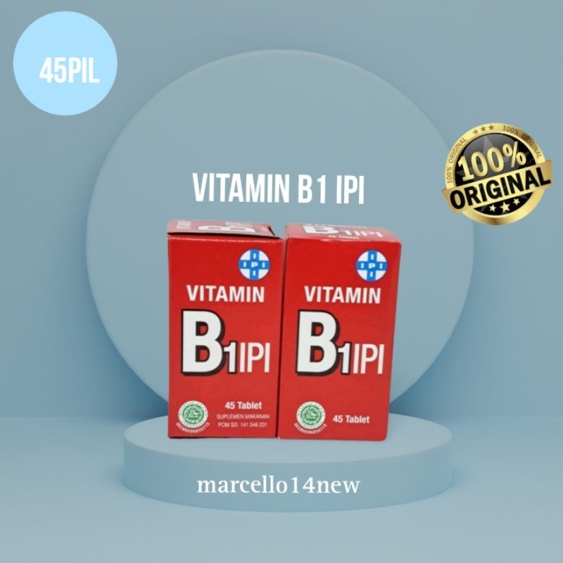 Jual Vitamin B1 IPI 45 Tablet | Shopee Indonesia