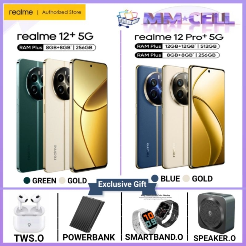 Jual Realme 12 Pro Plus 12/512 8/256 realme 12 Plus 8/256 Garansi
