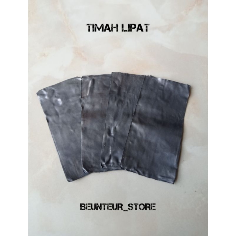 Jual Timah lipat timah daun timah lempengan/ pemberat untuk mancing ...