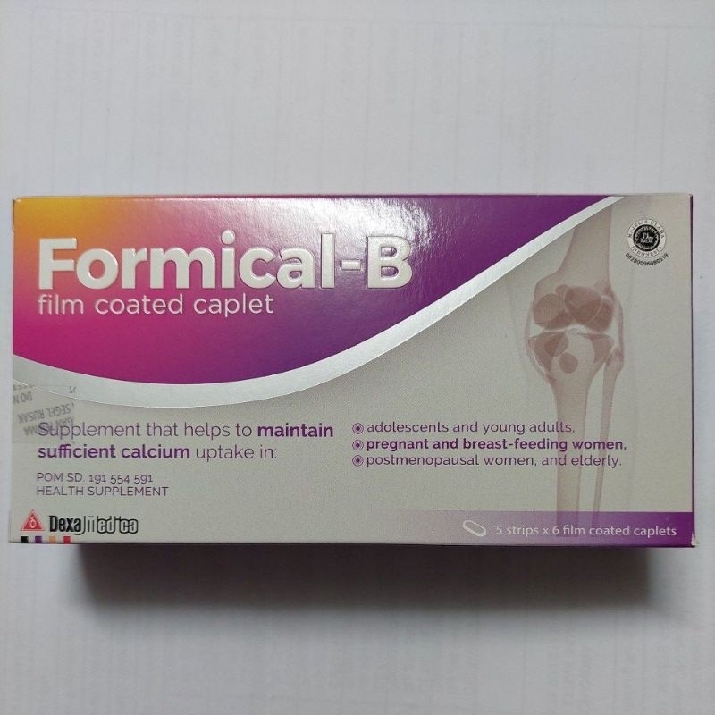 Jual FORMICAL-B Kaplet (1BOX ISI 30tab) | Shopee Indonesia