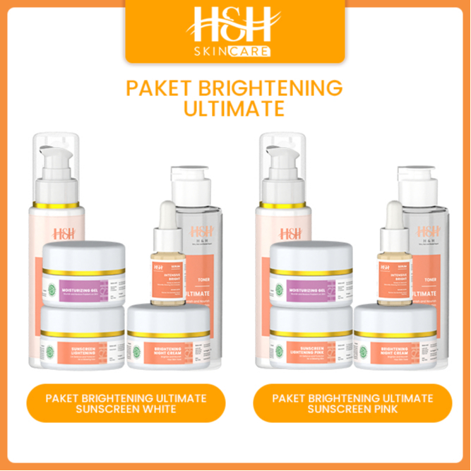 Jual H&H Paket Skincare Glowing Brightening Ultimate 6 In 1 (Facial