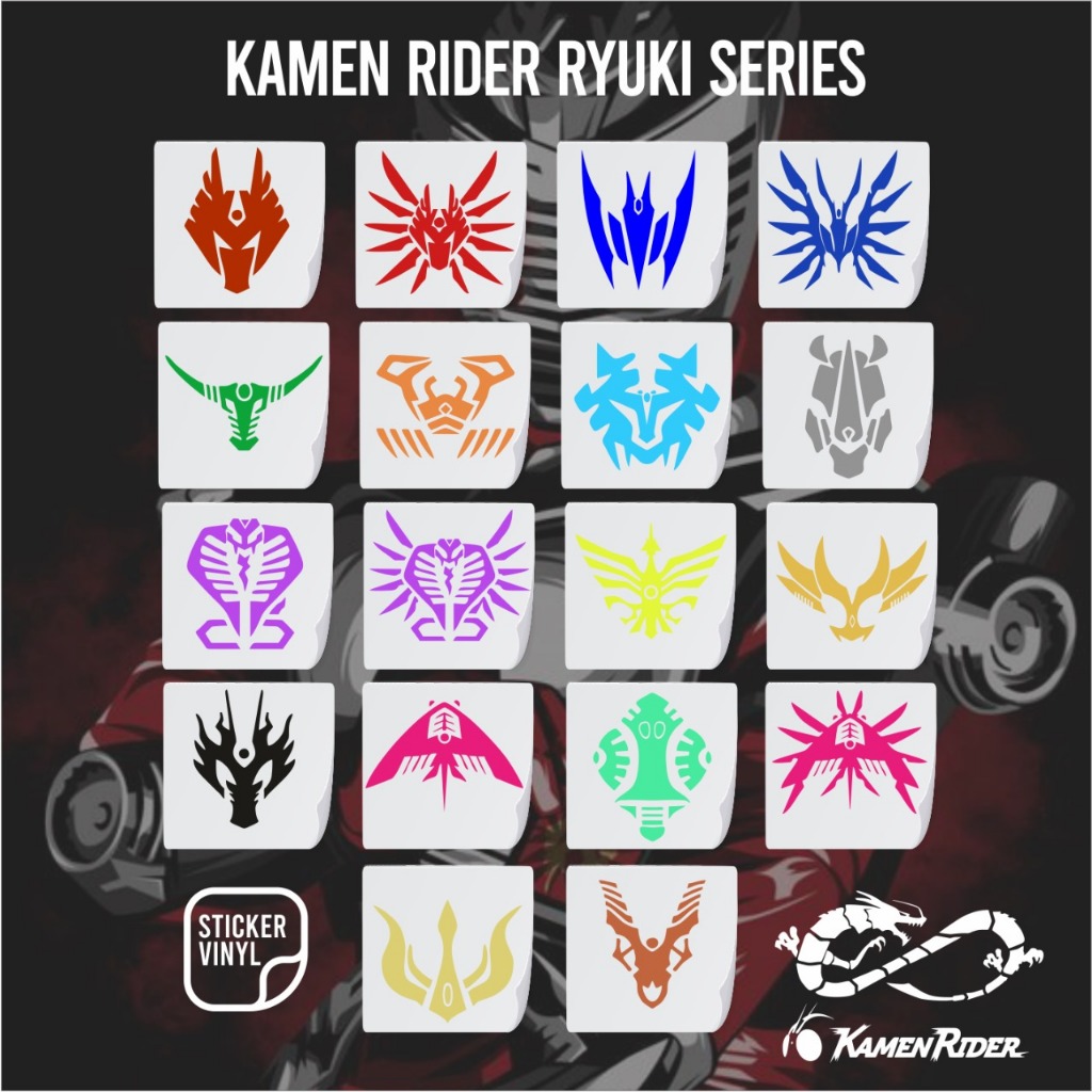 Jual Stiker Kamen Rider Cutting | Shopee Indonesia