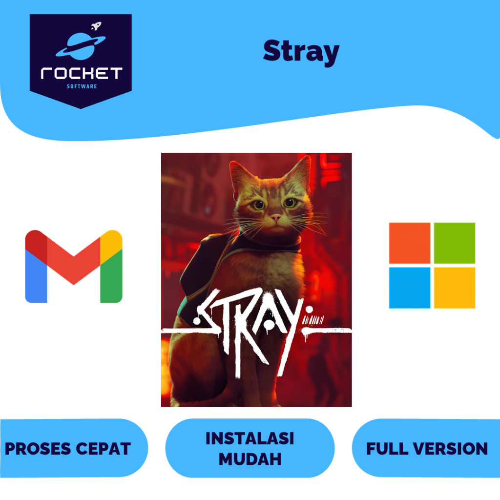 Jual Stray Advanture Game Full Version No Trial Permanen Lifetime ...