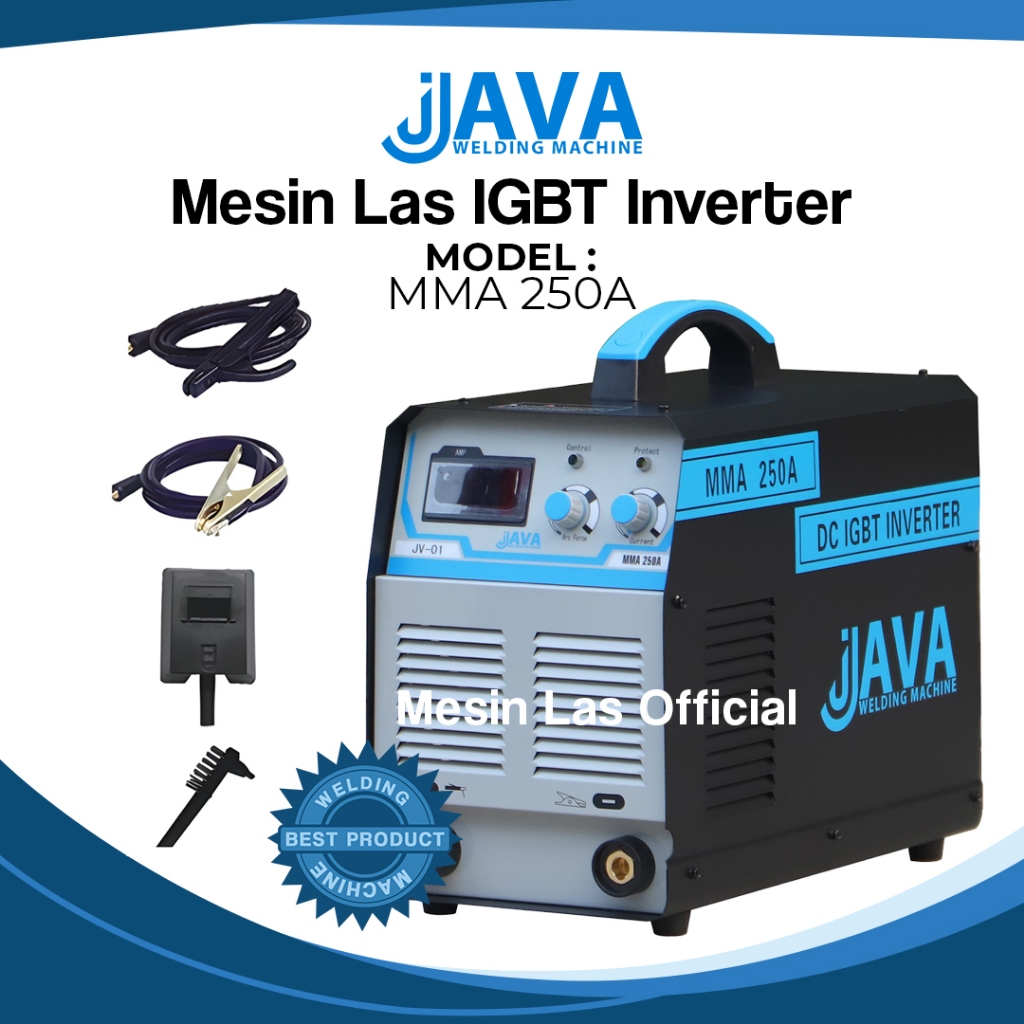 Jual Mesin Travo Las Listrik MMA 250 A 3 Phase IGBT VRD Java Welding ...
