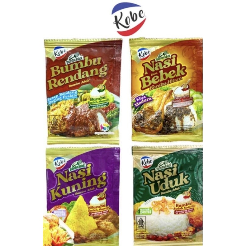 Jual Kobe Bumbu Nasi Uduk Bumbu Aduk And Nasi Kuning And Nasi Bebek And Bumbu Rendang 15gr Shopee 