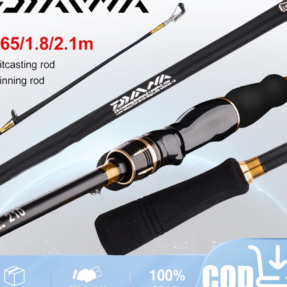 Harga Terbaik Waktu Terbatas DAIWA 16m18m21m Ul Power Fishing Rod Solid  Carbon Rod Spinning Rod Casting Rod Ultralight Rod Shrimp Rod Joran Pancing