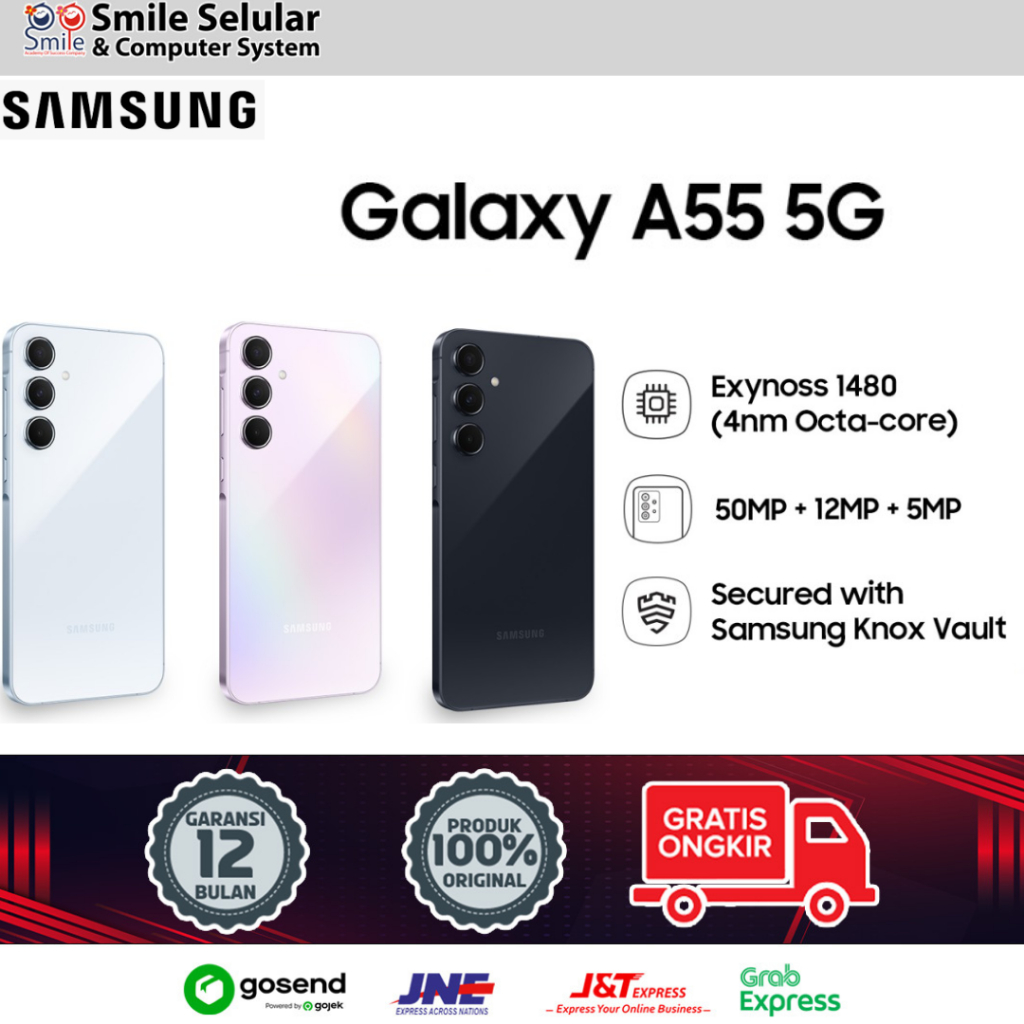 Jual Samsung Galaxy A55 5G 12/256GB | Shopee Indonesia